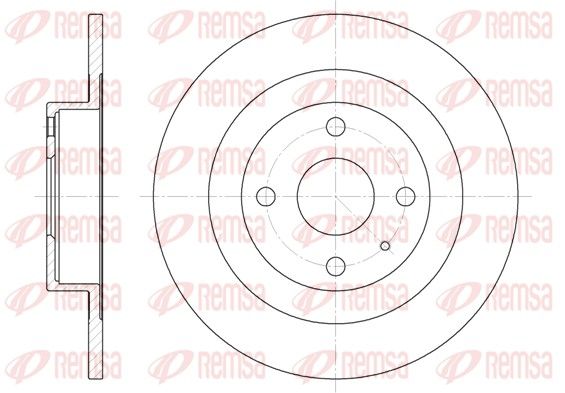 REMSA 6833.00 Brake Disc