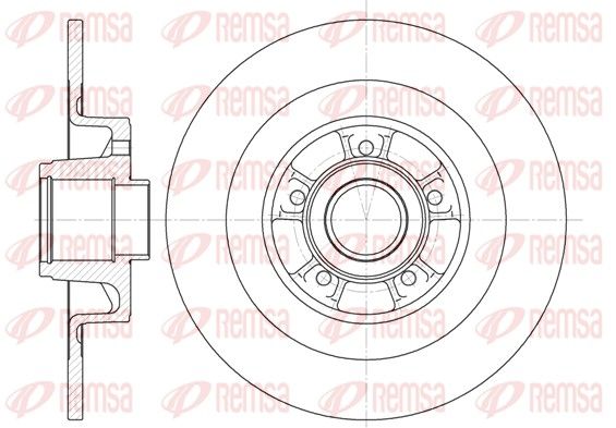 REMSA 6848.00 Brake Disc