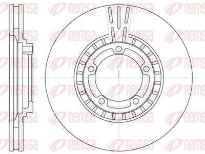 Brake Disc REMSA 6884.10