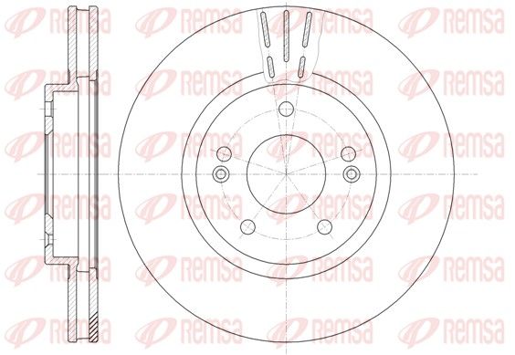 REMSA 6897.10 Brake Disc