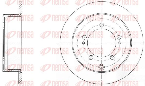 REMSA 6903.00 Brake Disc