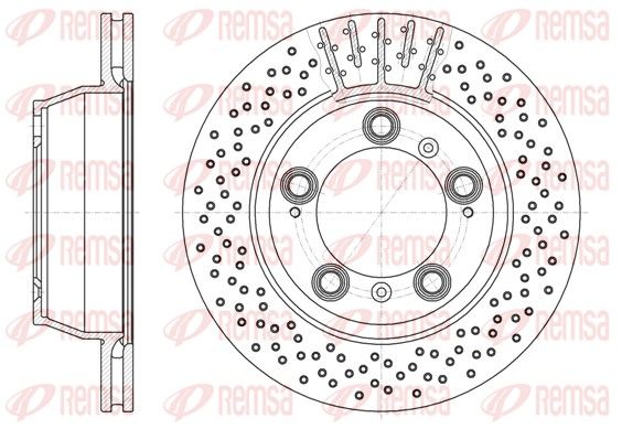 REMSA 6941.10 Brake Disc