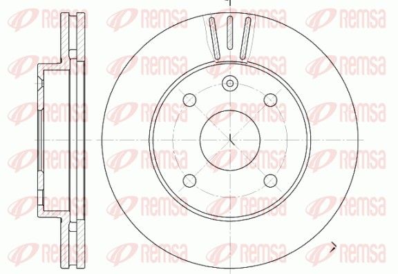 REMSA 6959.10 Brake Disc