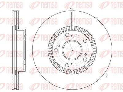 Brake Disc REMSA 6962.10