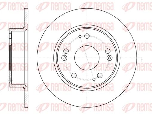 REMSA 6984.00 Brake Disc
