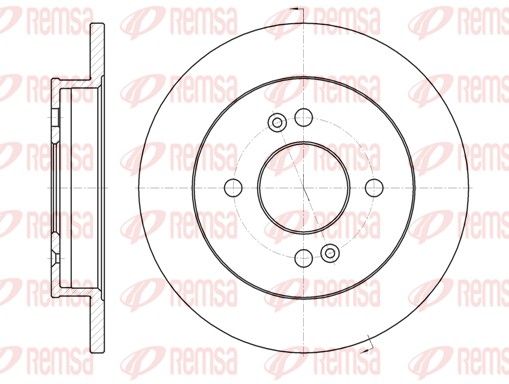 REMSA 6991.00 Brake Disc