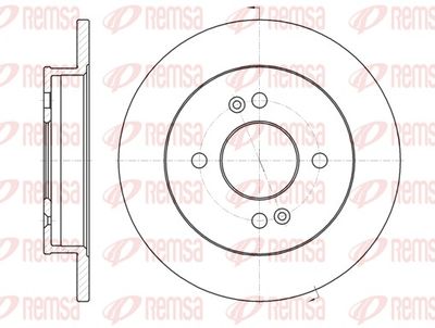 Brake Disc REMSA 6991.00
