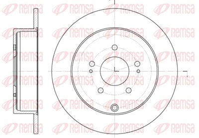 Brake Disc REMSA 6997.00