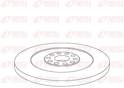 Brake Disc REMSA NCA1032.10