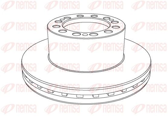 REMSA NCA1109.20 Brake Disc
