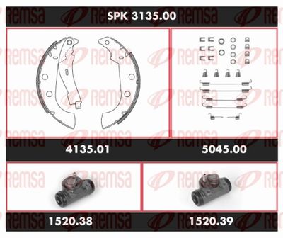 Brake Kit, drum brake REMSA SPK 3135.00