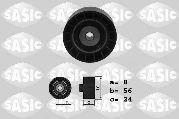 SASIC 1624027 Deflection/Guide Pulley, V-ribbed belt