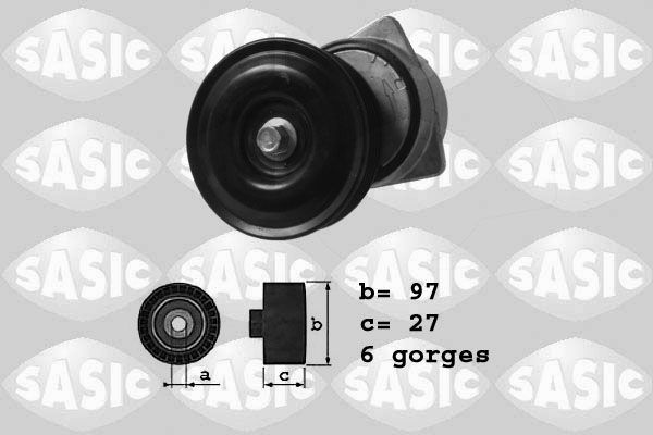 SASIC 1626095 Belt Tensioner, V-ribbed belt