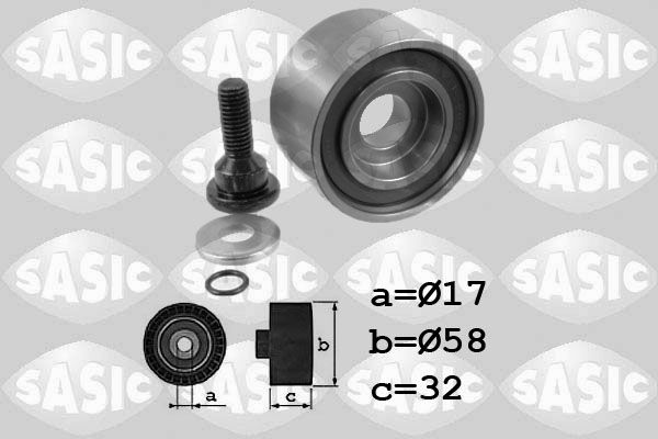 SASIC 1706068 Deflection Pulley/Guide Pulley, timing belt