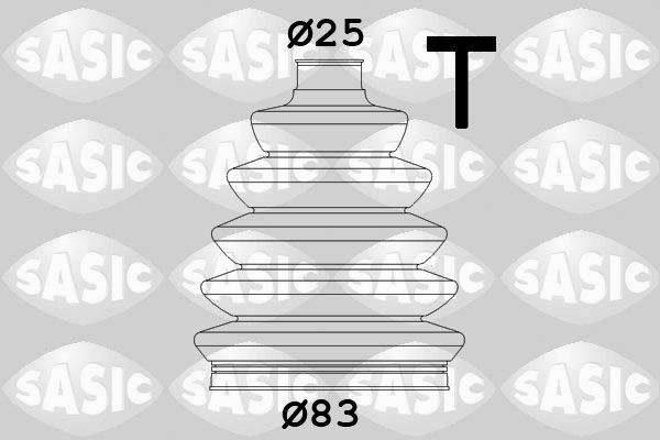 SASIC 1906015 Bellow Kit, drive shaft