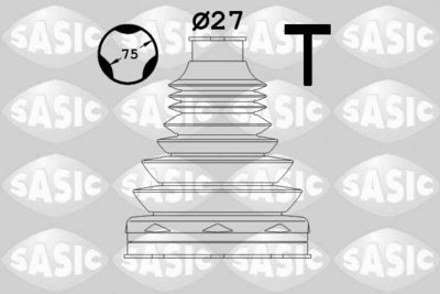 Bellow Kit, drive shaft SASIC 1906123