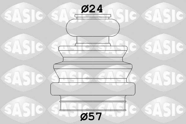 SASIC 1906152 Bellow Kit, drive shaft