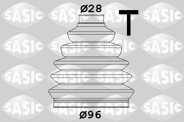 SASIC 1906159 Bellow Kit, drive shaft