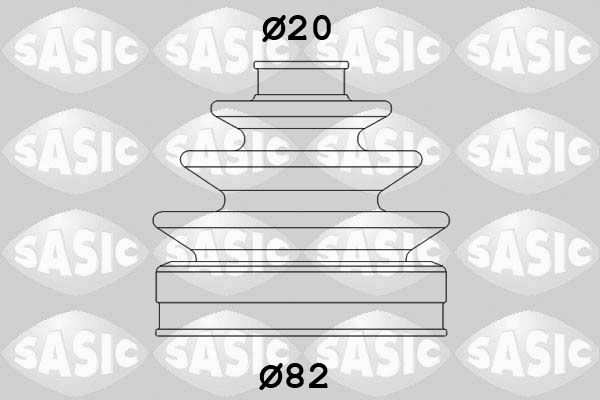SASIC 2003417 Bellow Kit, drive shaft