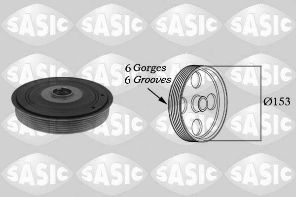 SASIC 2150012 Belt Pulley, crankshaft