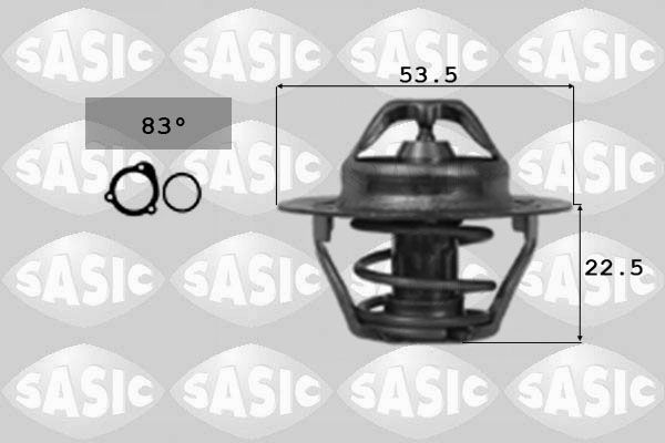 SASIC 3304003 Thermostat, coolant