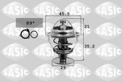 Thermostat, coolant SASIC 3381211