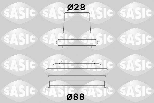 SASIC 4003411 Bellow Kit, drive shaft