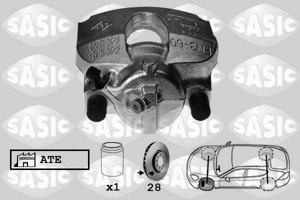 SASIC 6504020 Brake Caliper