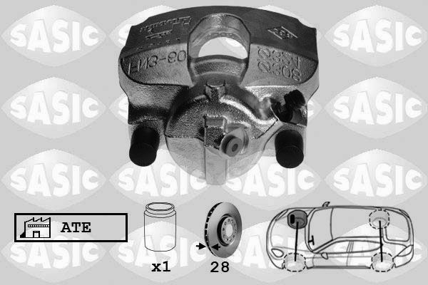 SASIC 6504021 Brake Caliper