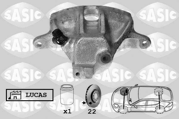 SASIC 6506019 Brake Caliper