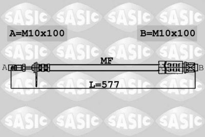 Brake Hose SASIC 6600005