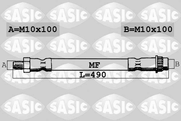 SASIC 6600007 Brake Hose
