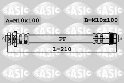 Brake Hose SASIC 6604018