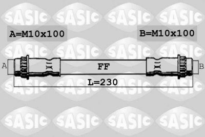 Brake Hose SASIC 6604031