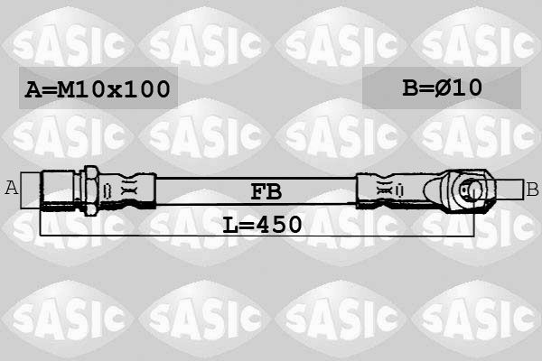 SASIC 6606015 Brake Hose