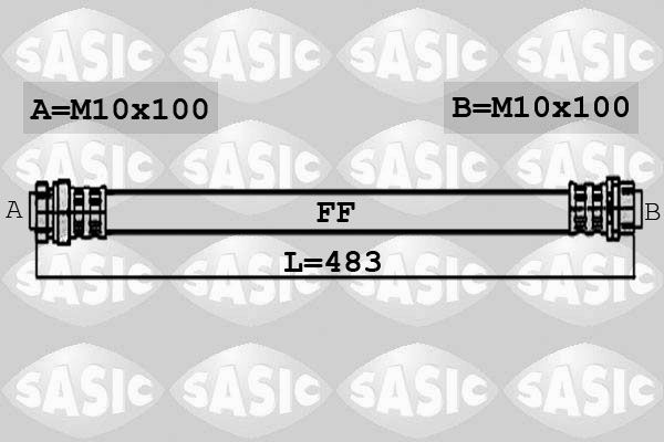 SASIC 6606030 Brake Hose