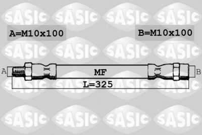 Brake Hose SASIC 6606037