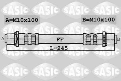 Brake Hose SASIC 6606045