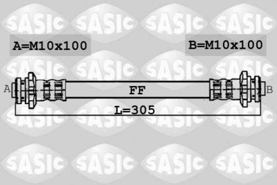 Brake Hose SASIC 6606066