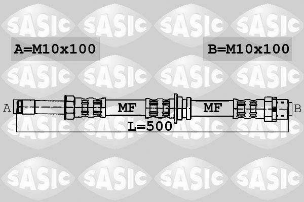 SASIC 6606068 Brake Hose