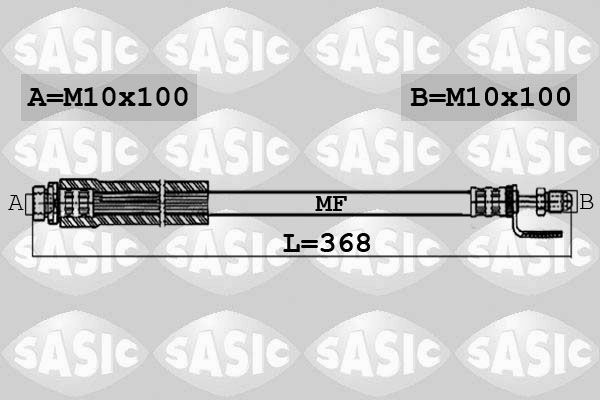 SASIC 6606080 Brake Hose