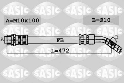 Brake Hose SASIC 6606081