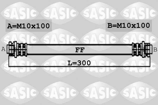 SASIC 6606127 Brake Hose