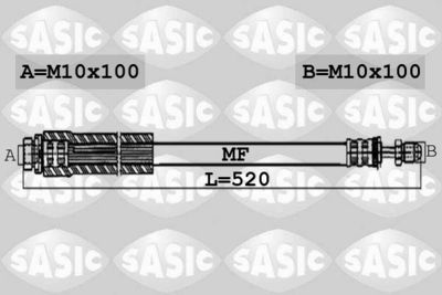 Brake Hose SASIC 6606188