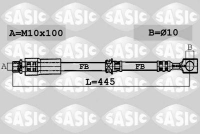 Brake Hose SASIC 6606193