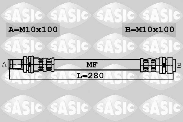 SASIC 6606214 Brake Hose