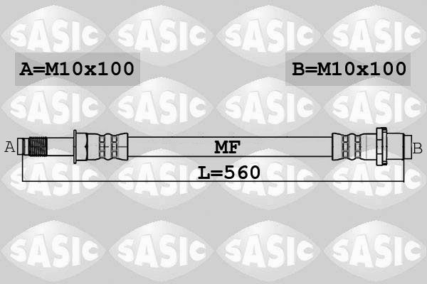 SASIC 6606241 Brake Hose