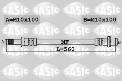 Brake Hose SASIC 6606241