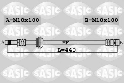 Brake Hose SASIC 6606244