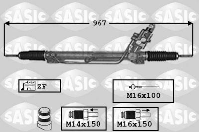 Steering Gear SASIC 7006015